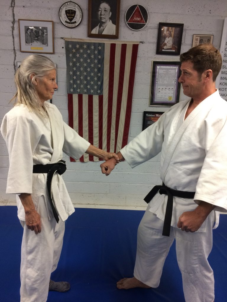Katate Hazushi Ni (Escape from an inside wrist grip) – Medford Judo Academy